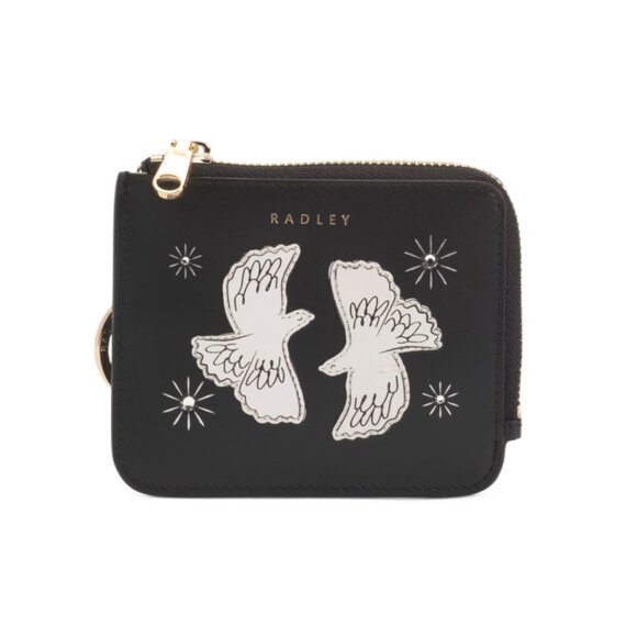 RADLEY LONDON Handbags - RADLEY LONDON Black Leather Two Turtle Doves Wallet